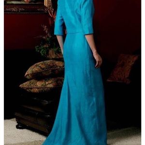 Silk Shantung Gown